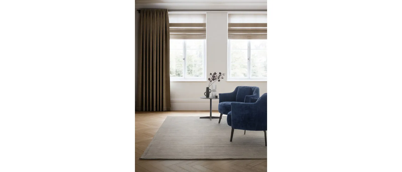 The collection of rugs produced by the French firm Le comfort is characterized by an eclectic mix
