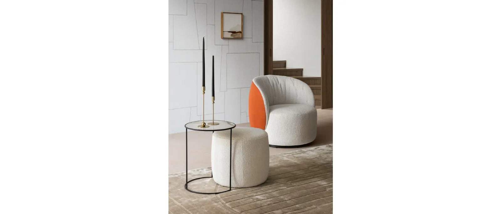 Jarvis is a coffee table with ceramic and metal structure by the brand LE COMFORT. It has rectangular or square shape