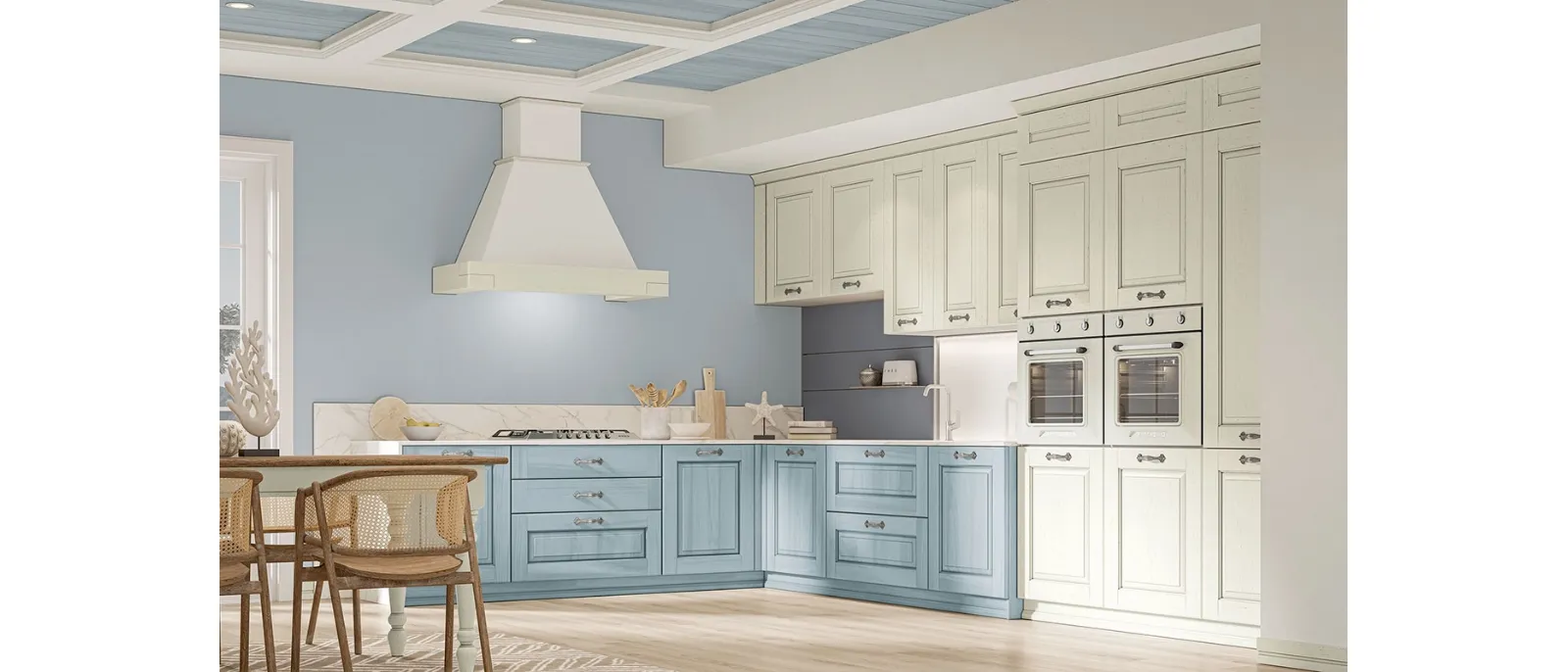 Nora Marinaro Classic Corner Kitchen by Arrex