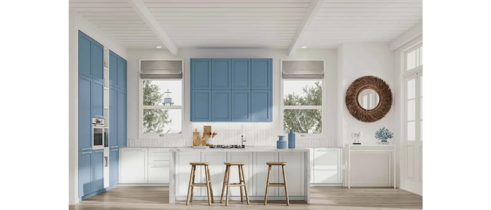 Queen Collection Marinaro Masonry Kitchen by Arrex