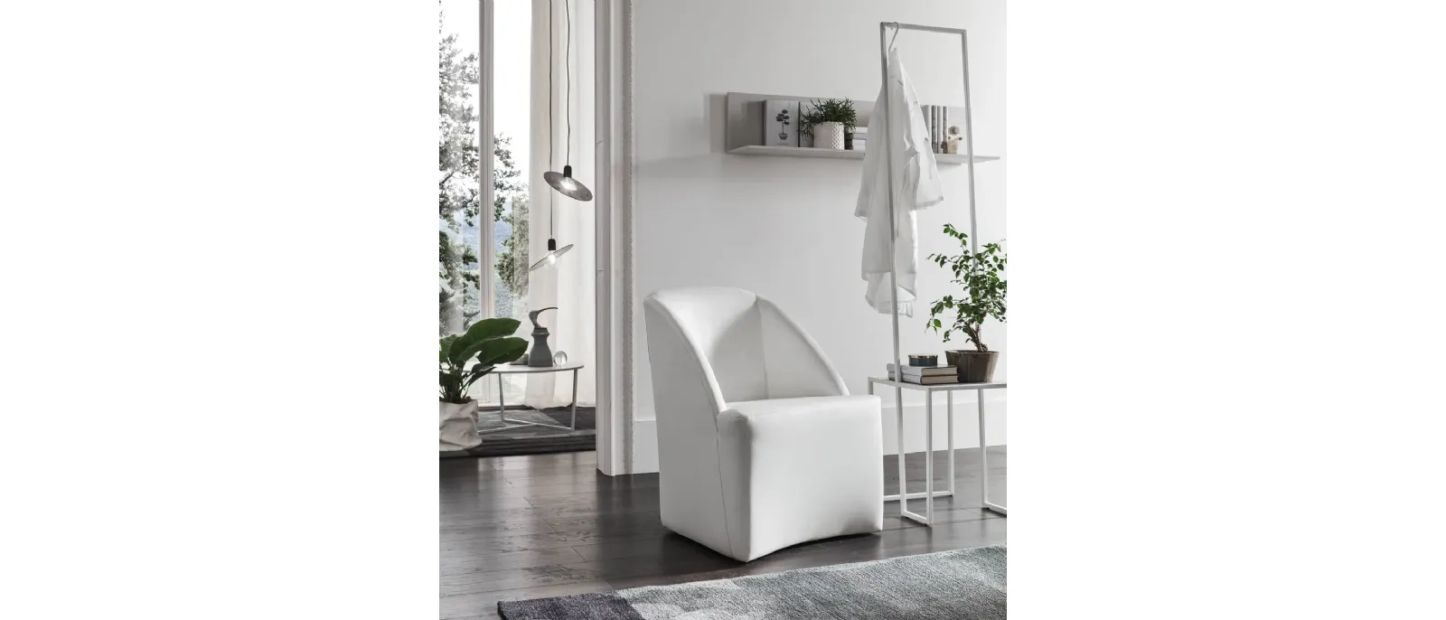 Guest armchair by Massimo Iosa Ghini has