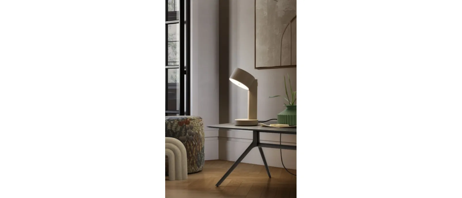 Ela table lamp by Le Comfort is designed to give life
