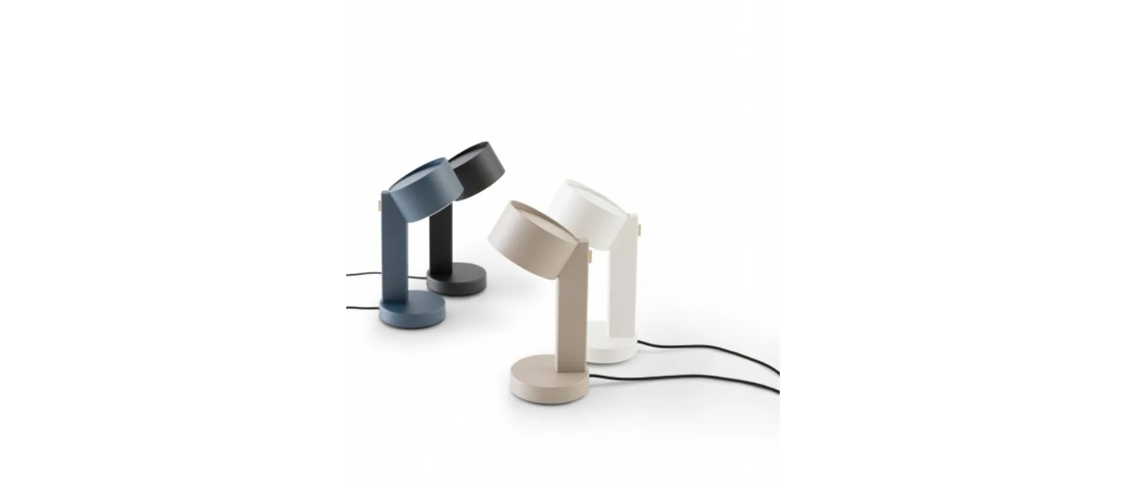 Ela Table lamp by Le Comfort has a hand blown glass