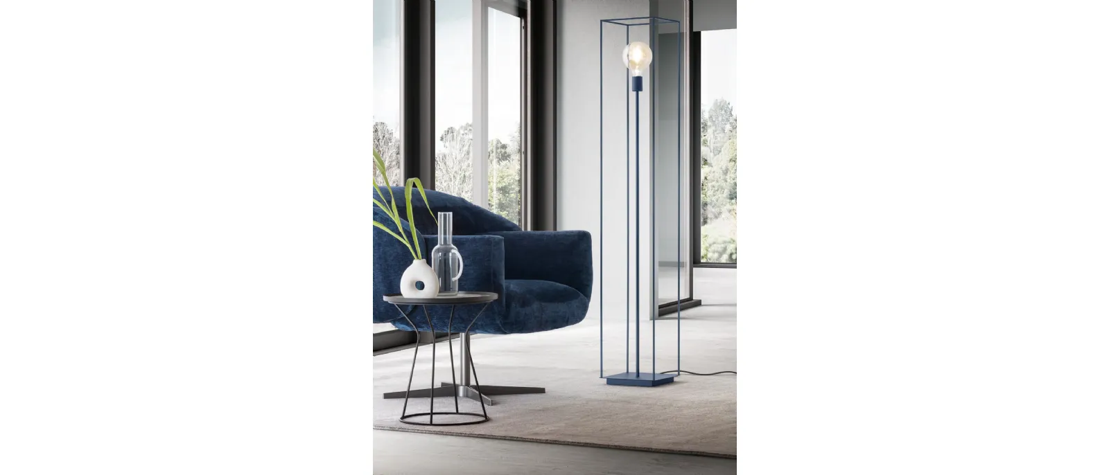 Innovativa lampada da terra Link è realizzata dal designer Tommaso Riva e