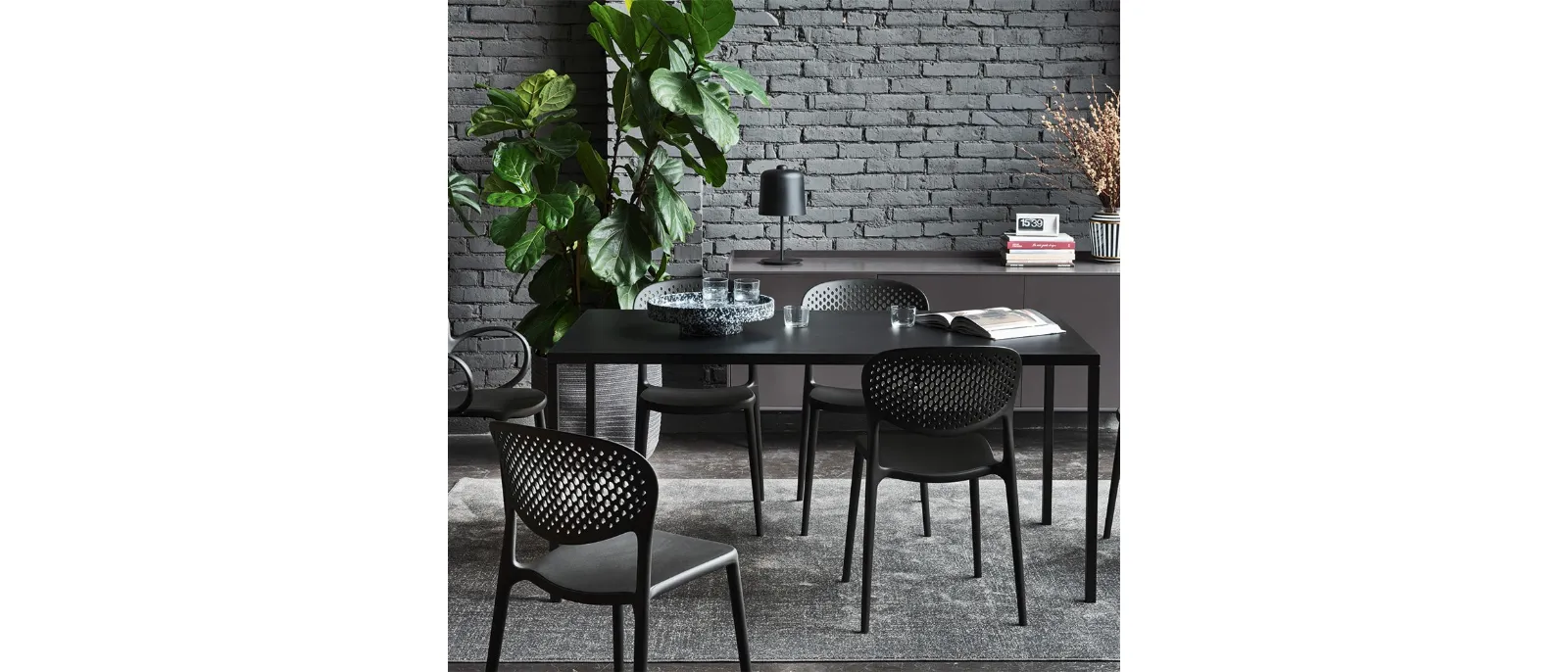 Abby Open Back Chair by Connubia.