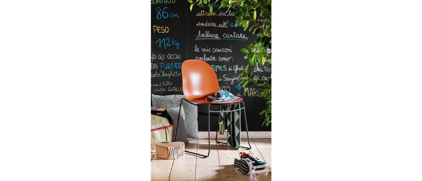 Connubia's Academy sledge chair