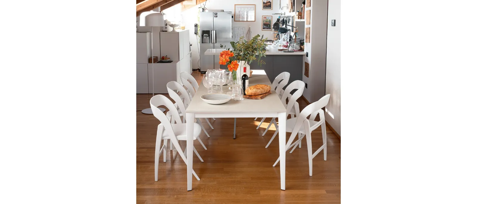 Foldable chair Clikclak by Connubia.