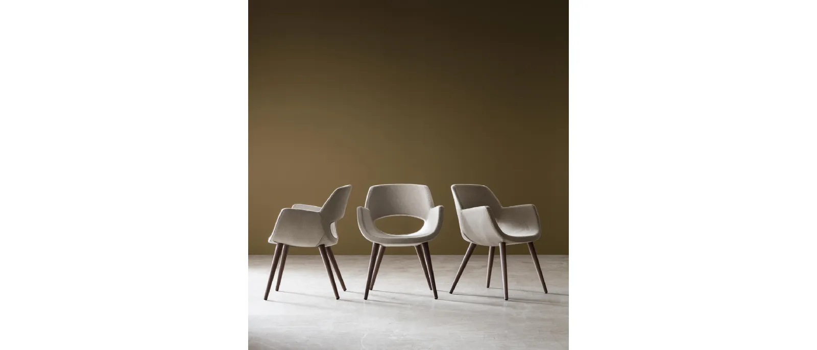 The design of the collection is contemporary and very personal but without any kind of