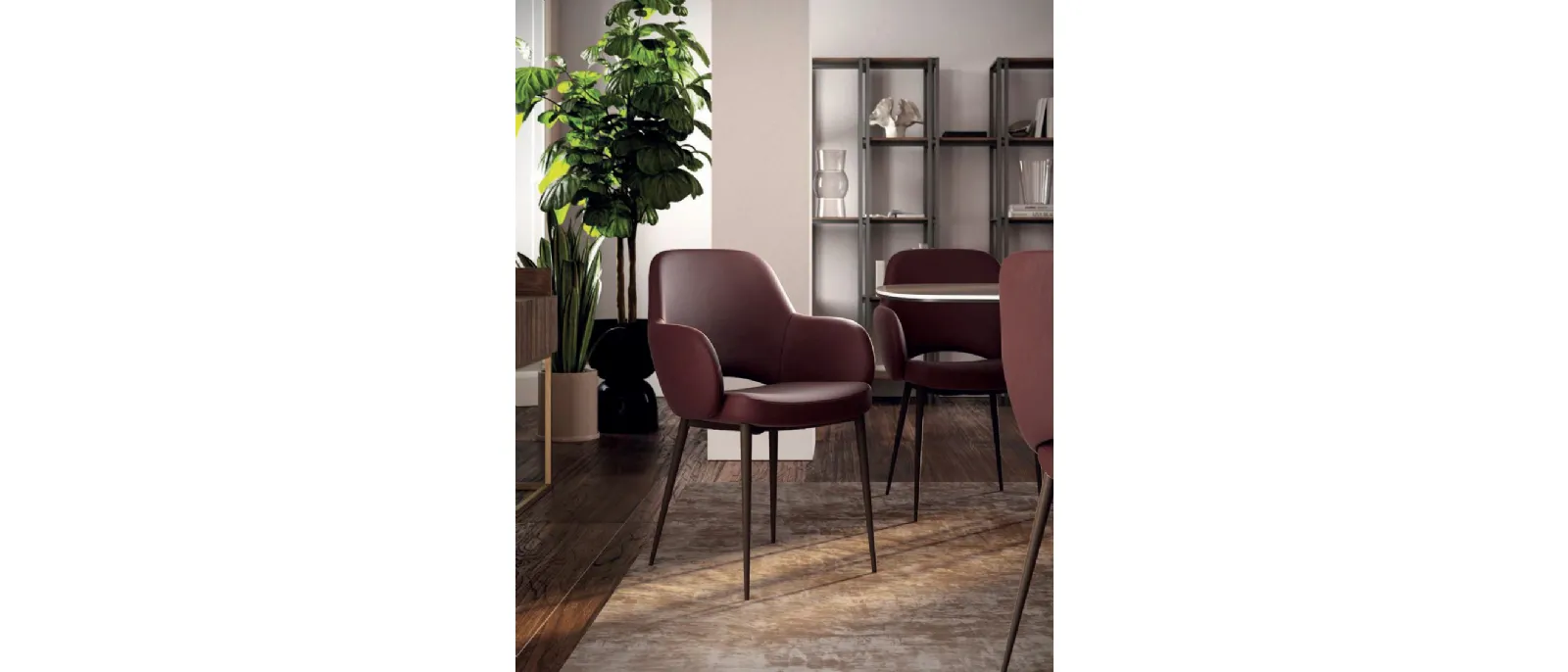 Leather Love chair by Di Lazzaro