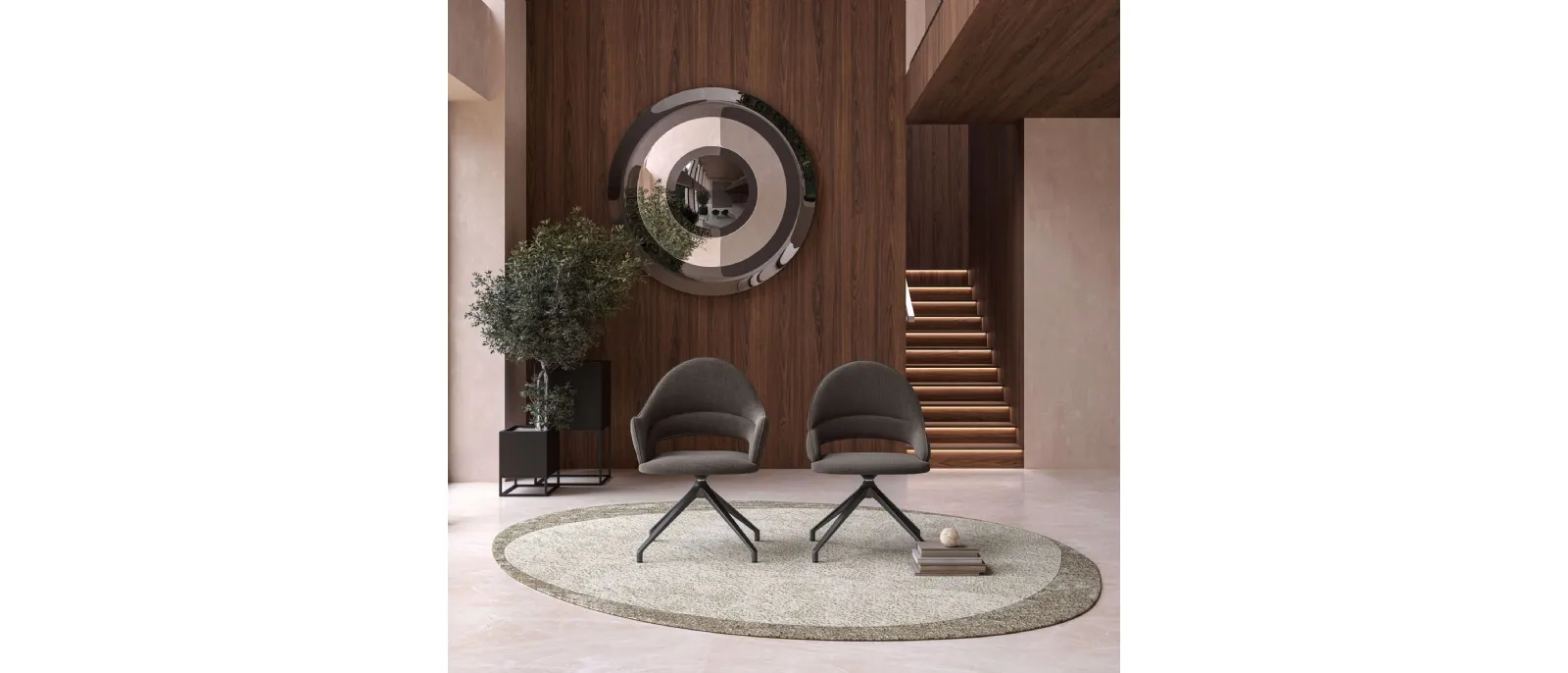 Marina chair by Ozzio