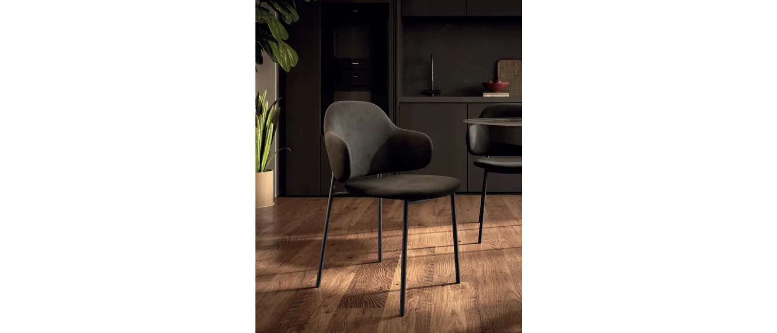 My velvet chair by Di Lazzaro.