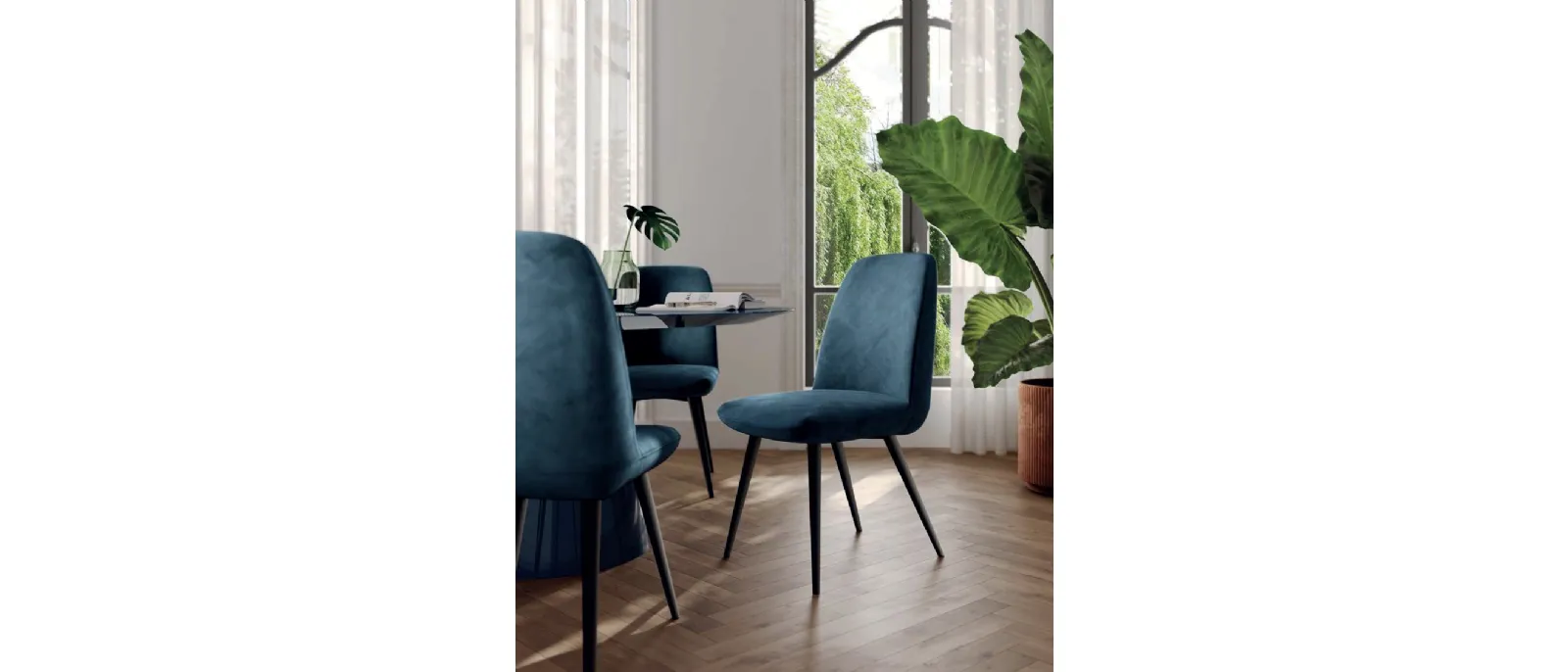 Nappa Sissi chair by Di Lazzaro