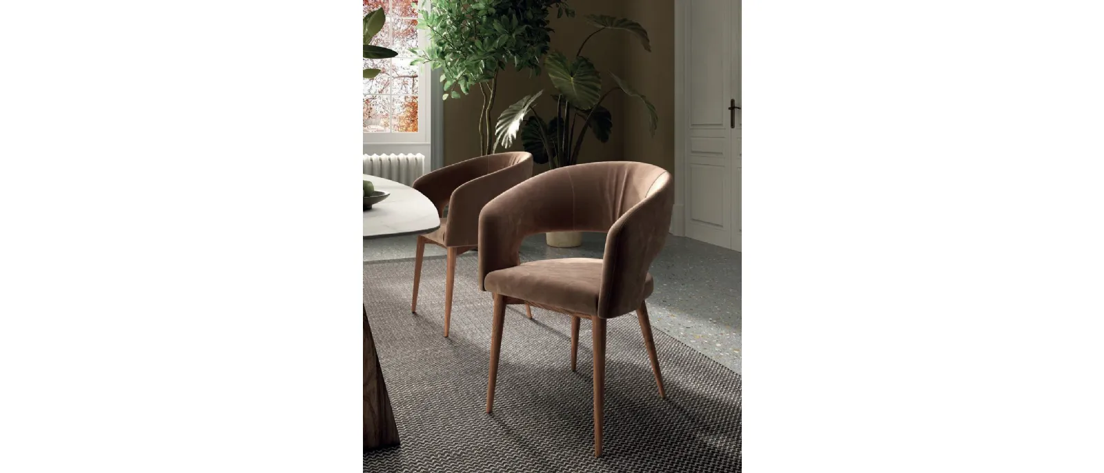 Purple Chair by Di Lazzaro