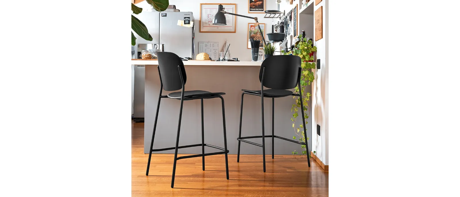 Connubia's Yo! polypropylene stool.