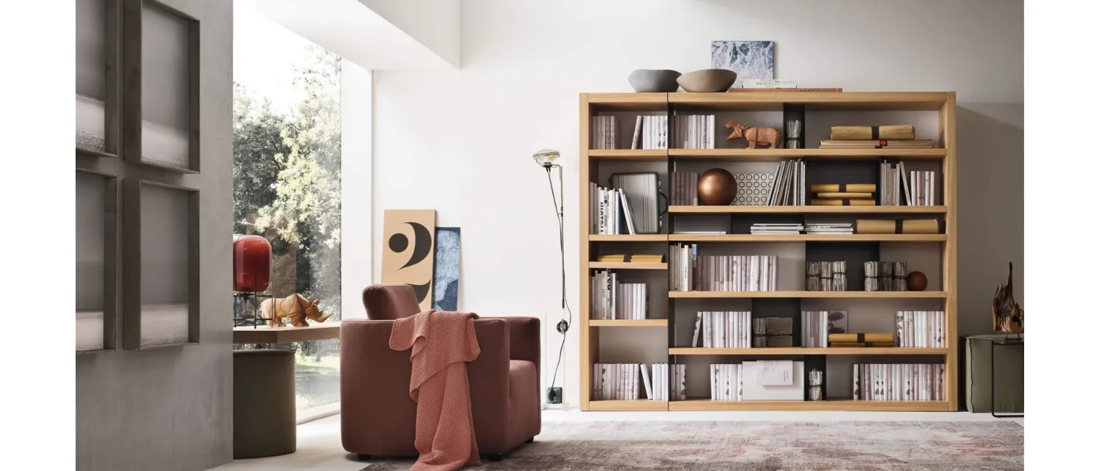 Kora bookshelf by Maronese is