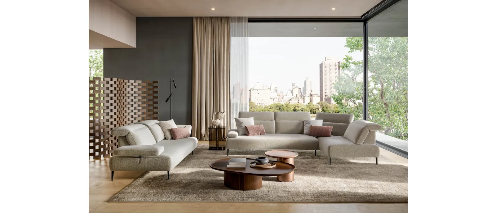 Le new sofas range of the company 