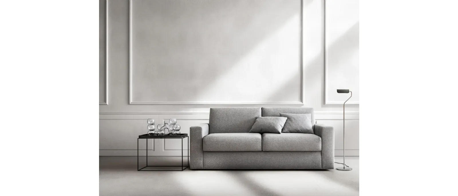 Linear sofa bed Axel by Samoa