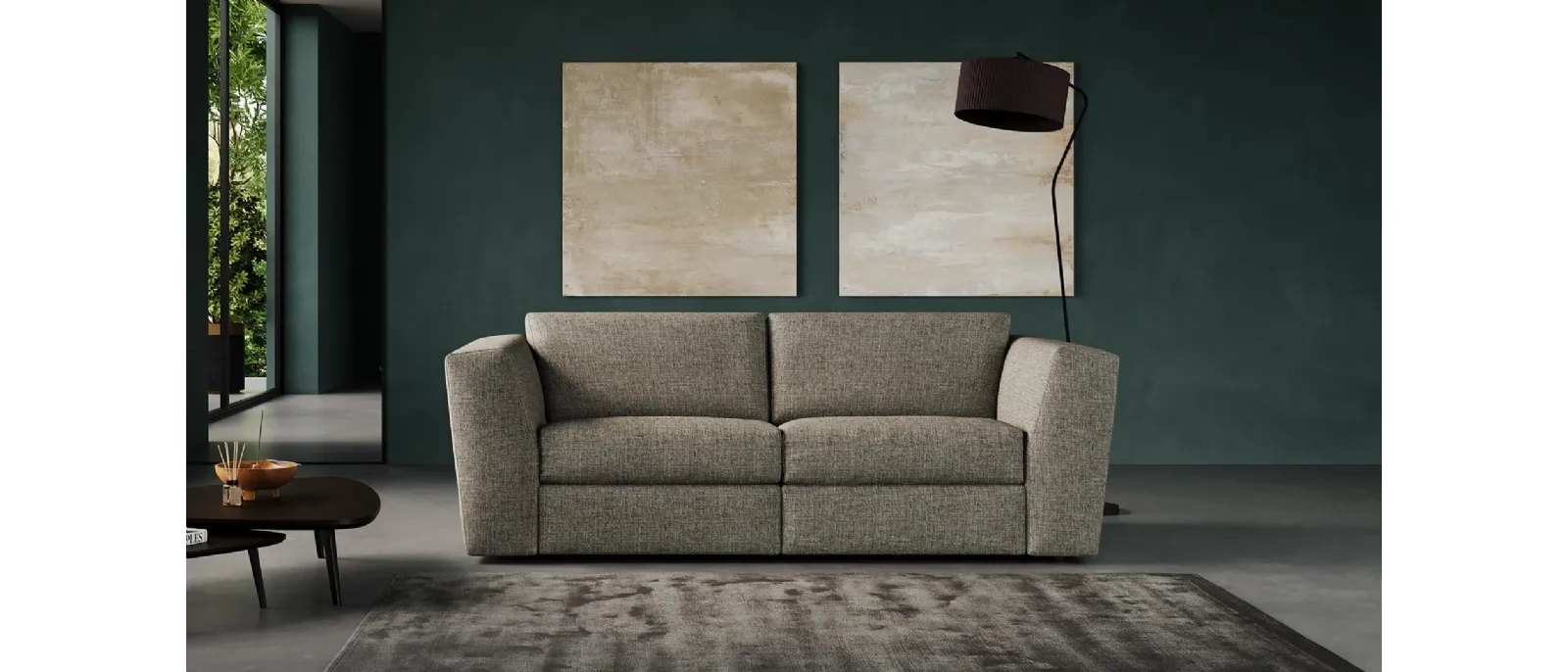 Azimuth is the sofa-bed designed by Marco De Fusco for