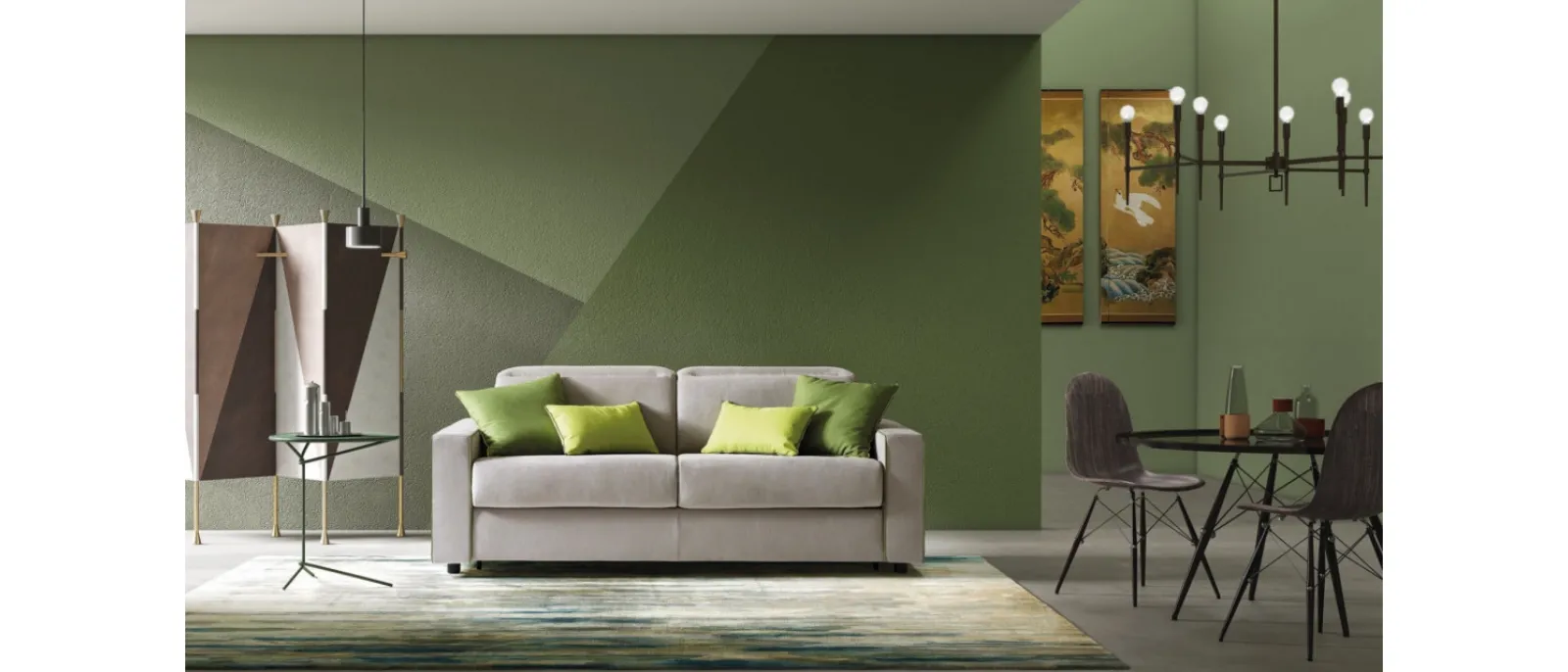 Barbados sofa by LeComfort, a large and wide model which is able to host