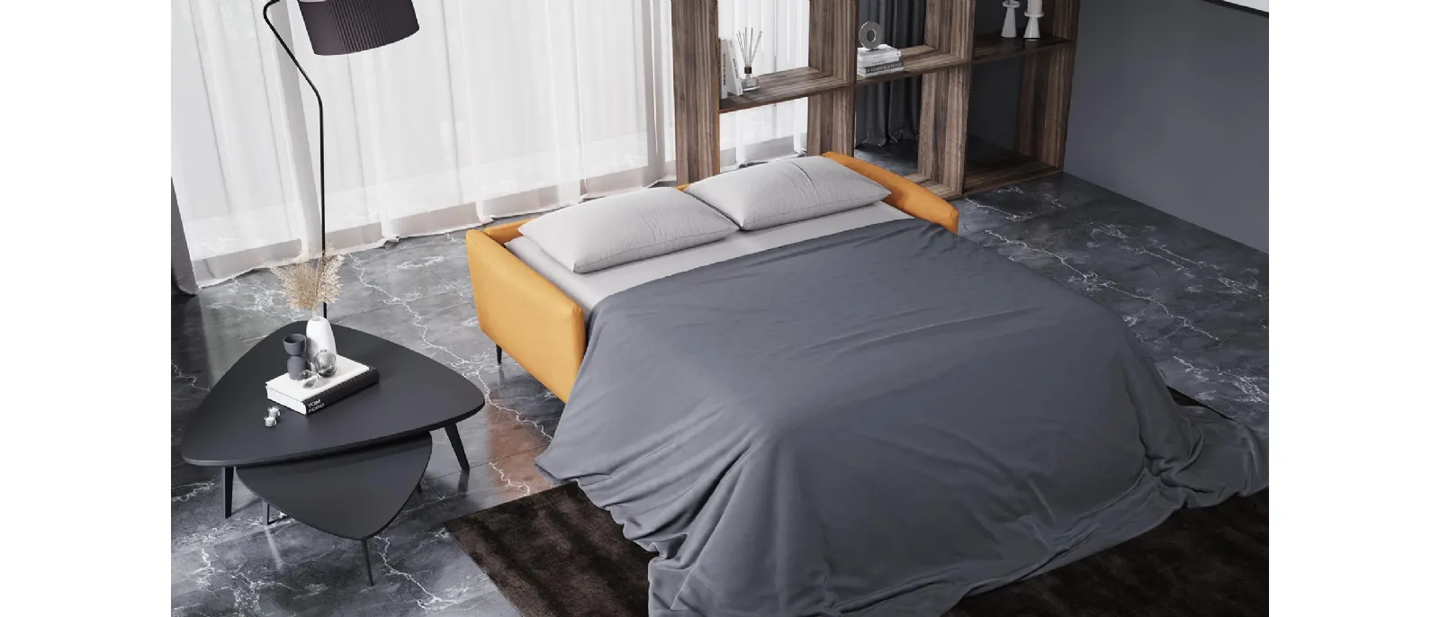 The divaletti sofa bed is a sofa from the 