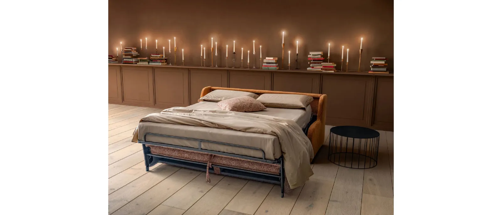 Linear sofa bed Climb by Samoa