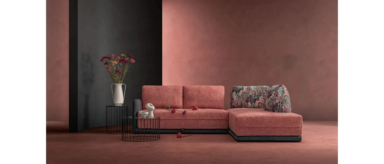 Convertible sofa bed Clock by Samoa