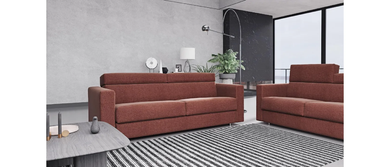 Eclipse sofa bed is the most elegant solution from Diavlet