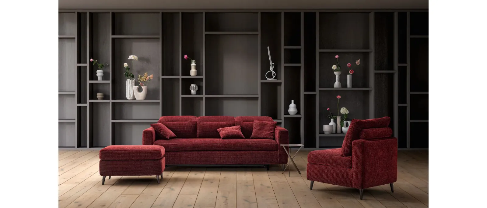 Linear Ghost Sofa Bed by Samoa