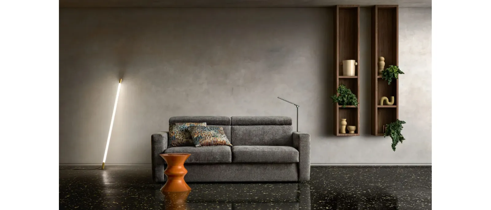 Ground sofa bed by Samoa