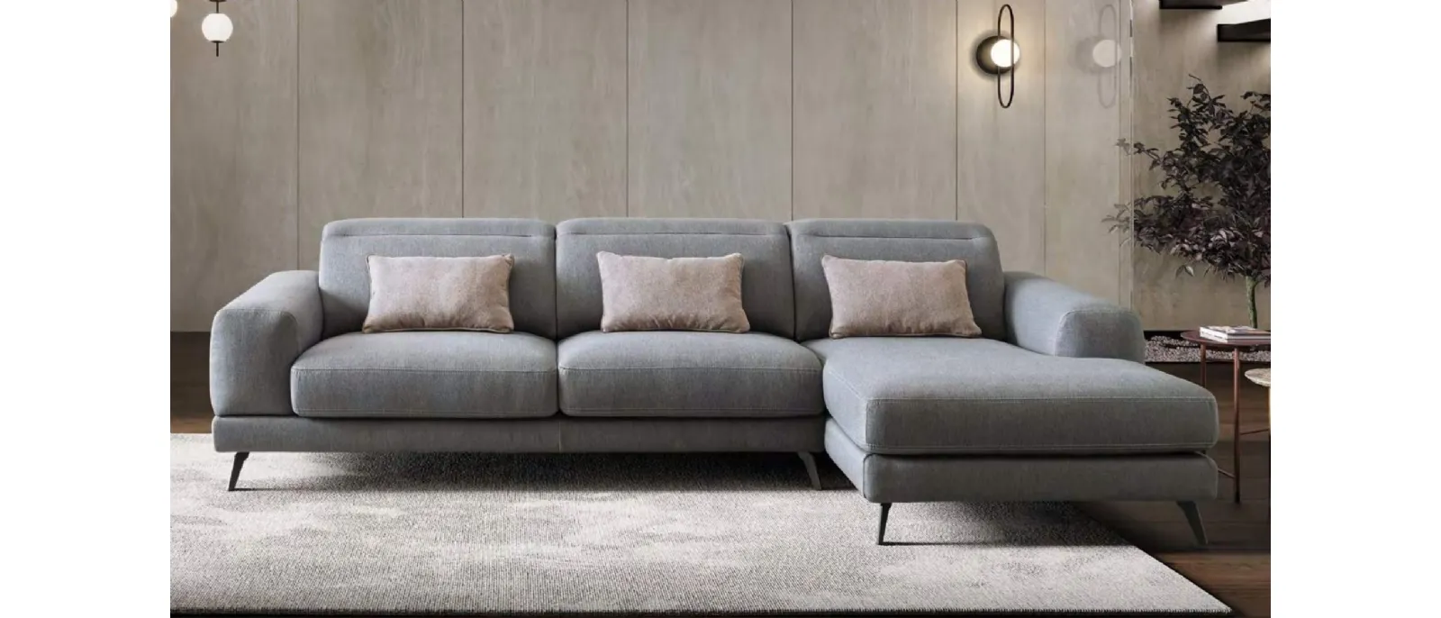 Harvey sofa by Le Comfort is a comfortable and modular piece that has all the comforts