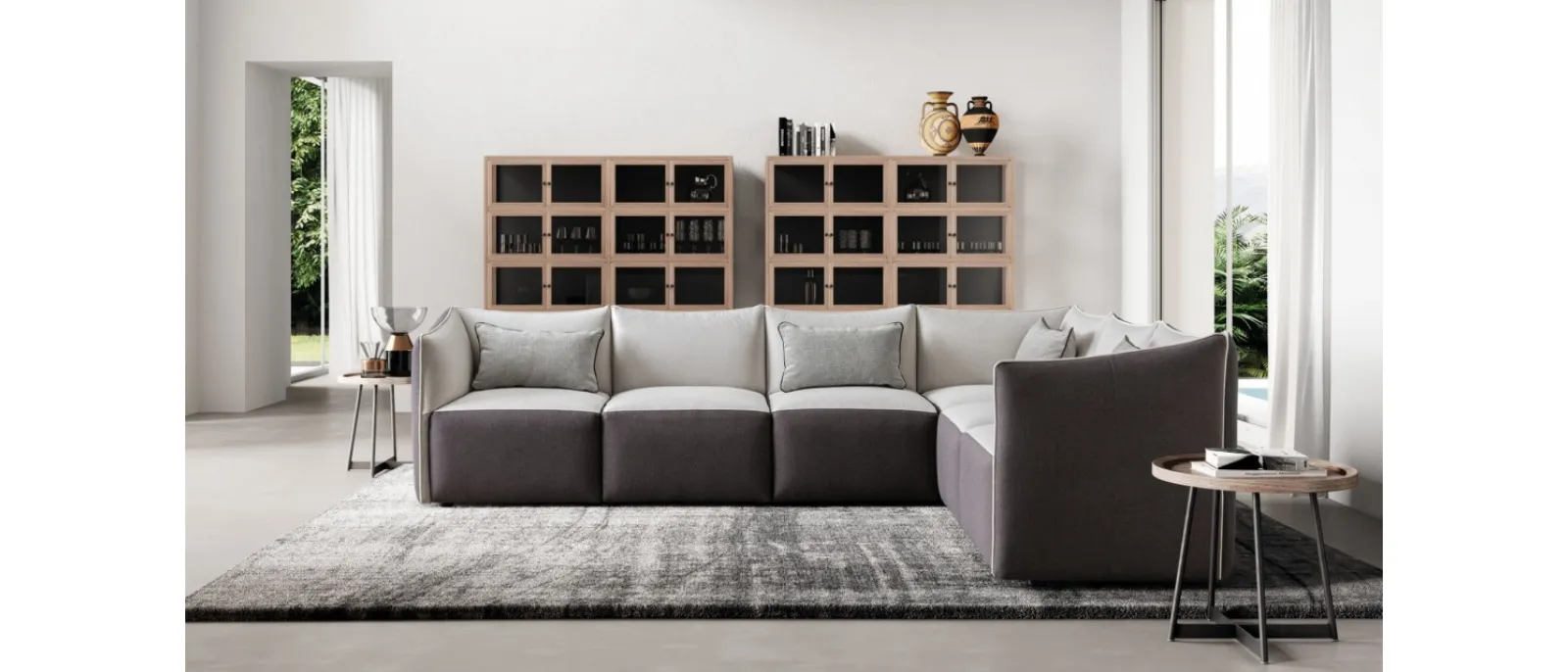Le Comfort presents a sofa with the design of an armchair and the comfort of a sofa bed