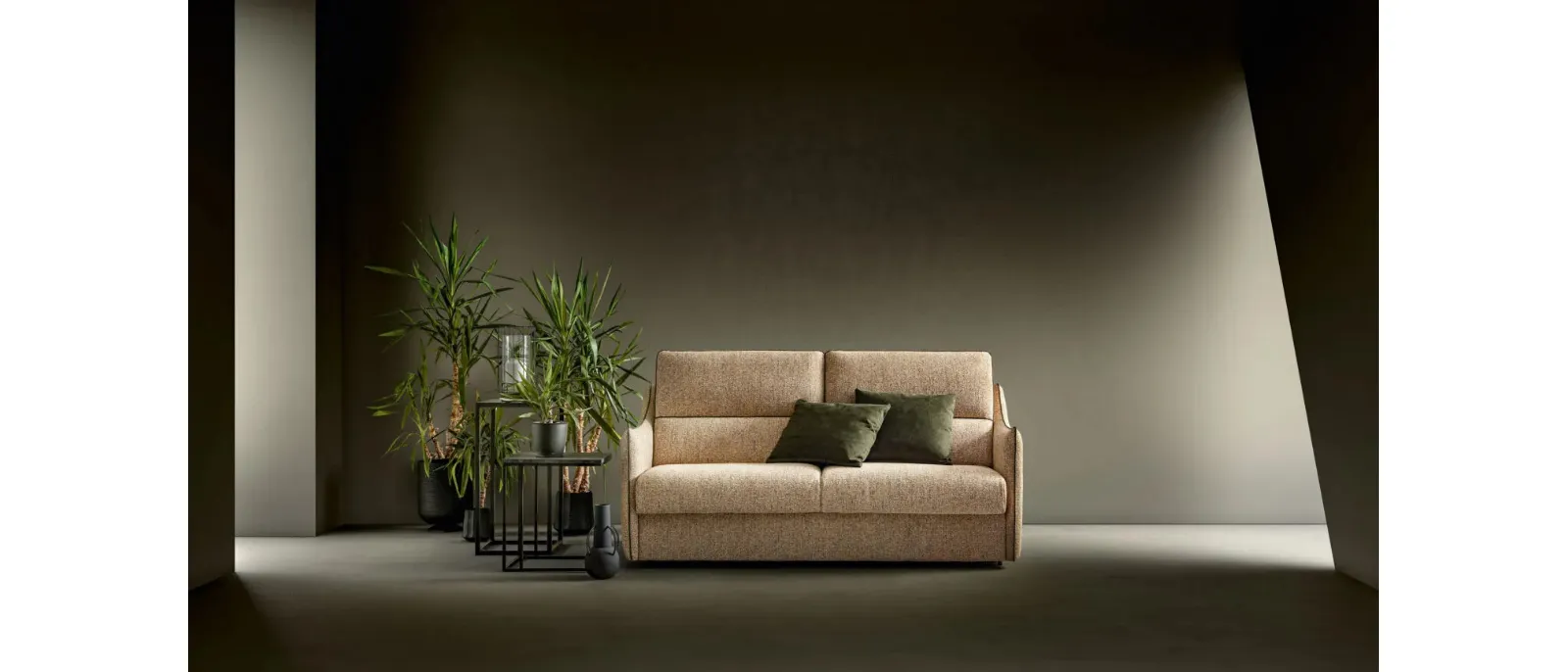 Linear sofa bed Logan by Samoa