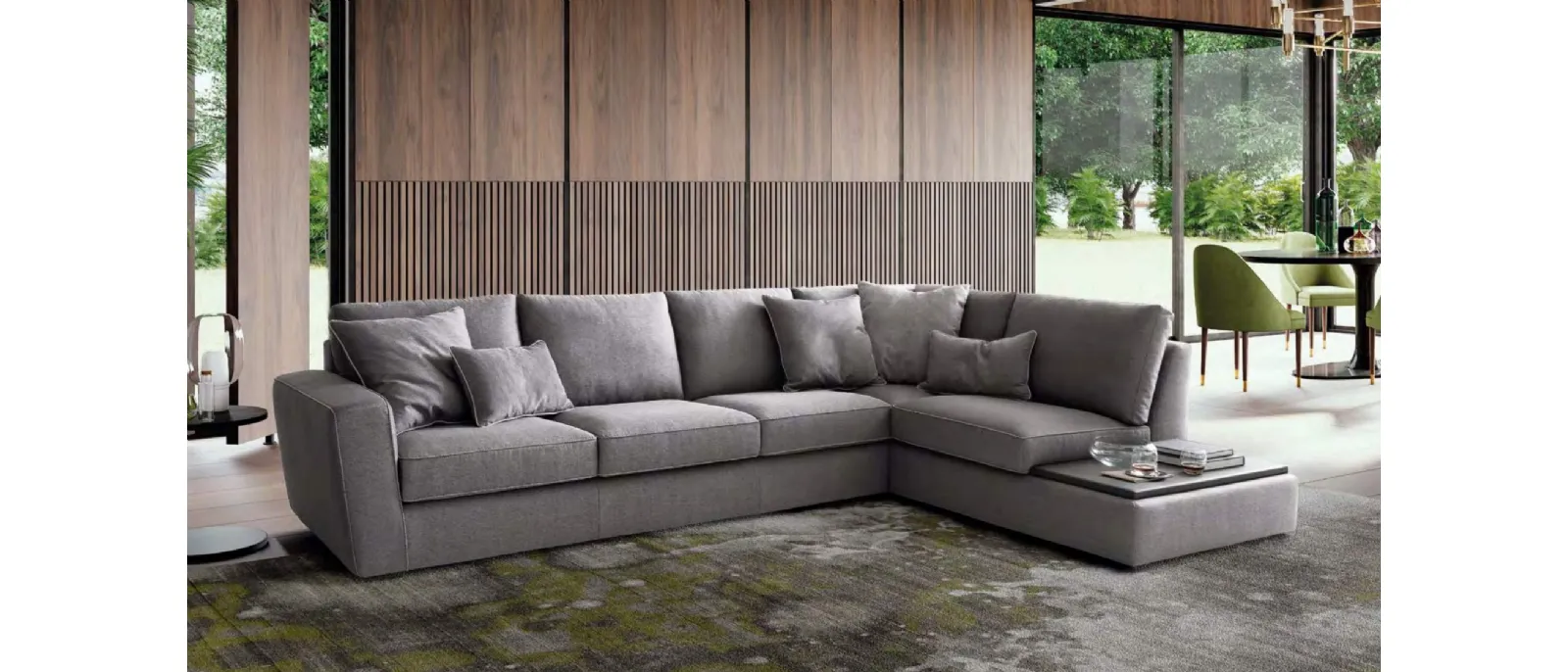 The sofa model is designed for those who want to give their home the best style that only a