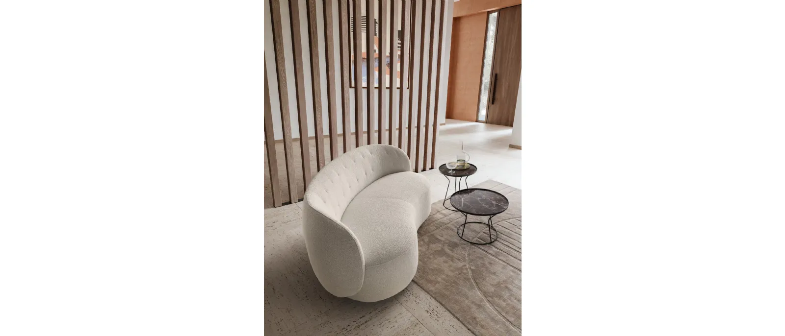 Moby by LineaComfort is a comfortable sofa with an unusual design and generous proportions for