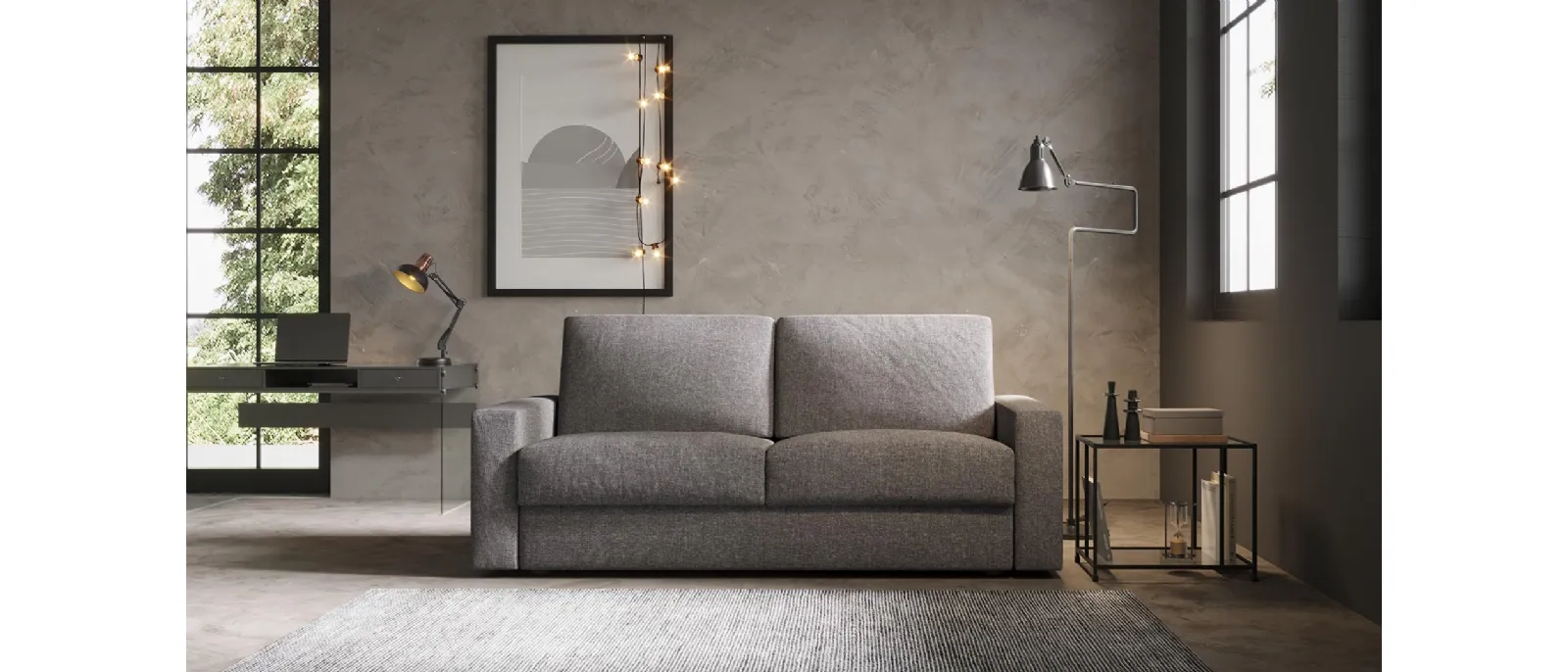 This sofa bed is a product from the famous brand DIVA