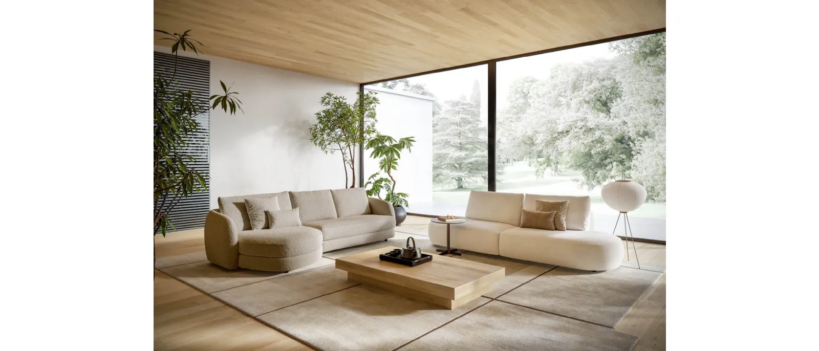 The sofa 