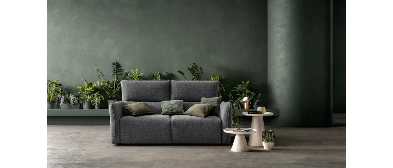 Total relaxation sofa bed by Samoa