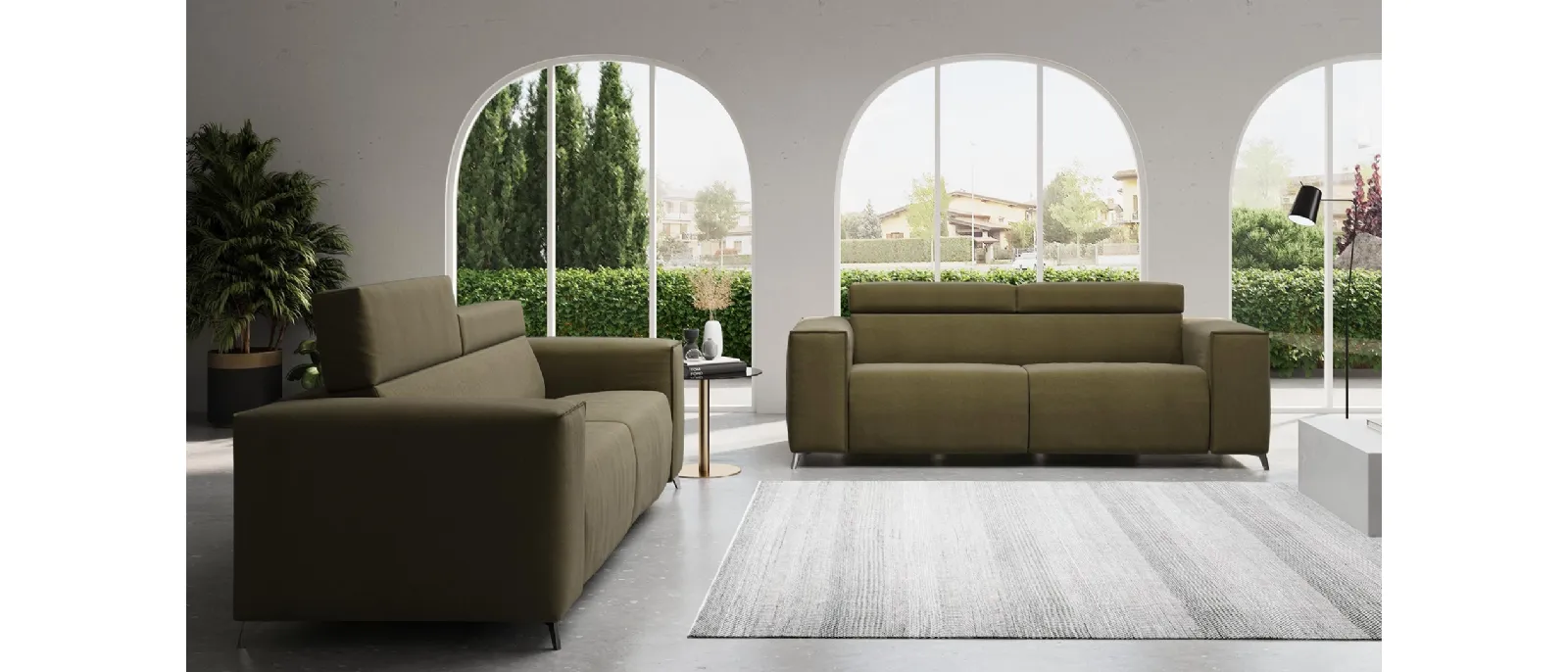 The Villas sofa bed from Divaletti Home is available for