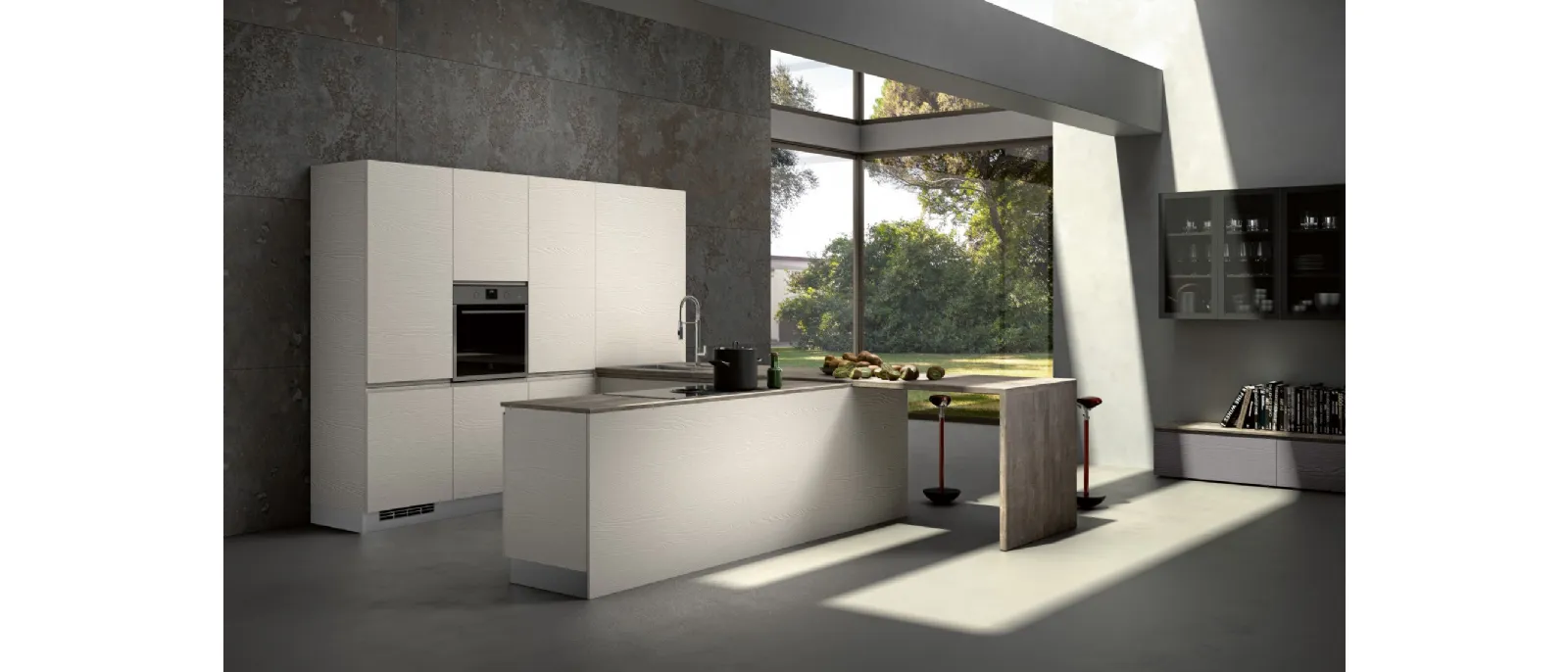 Zenit Comp 3 Modern Kitchen by Essebi
