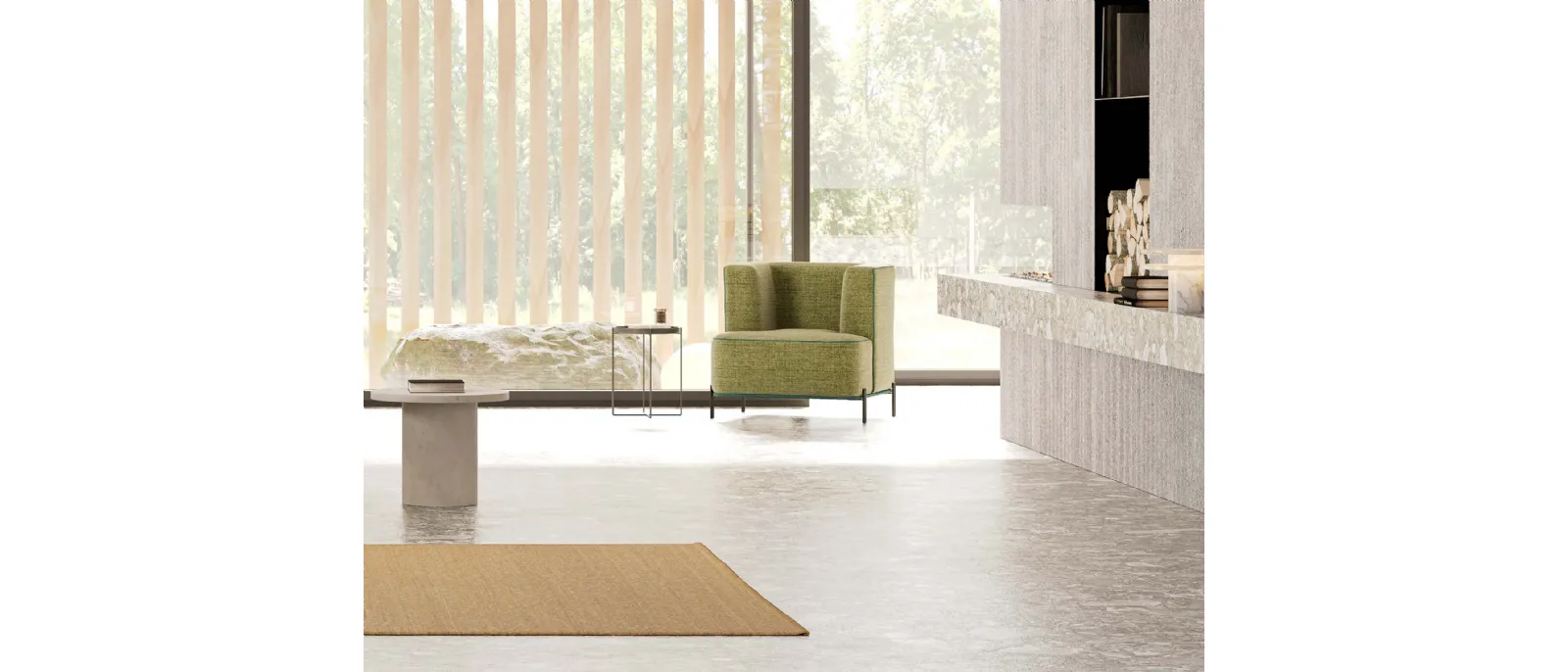 Quasar is the new armchair by Divaletti home