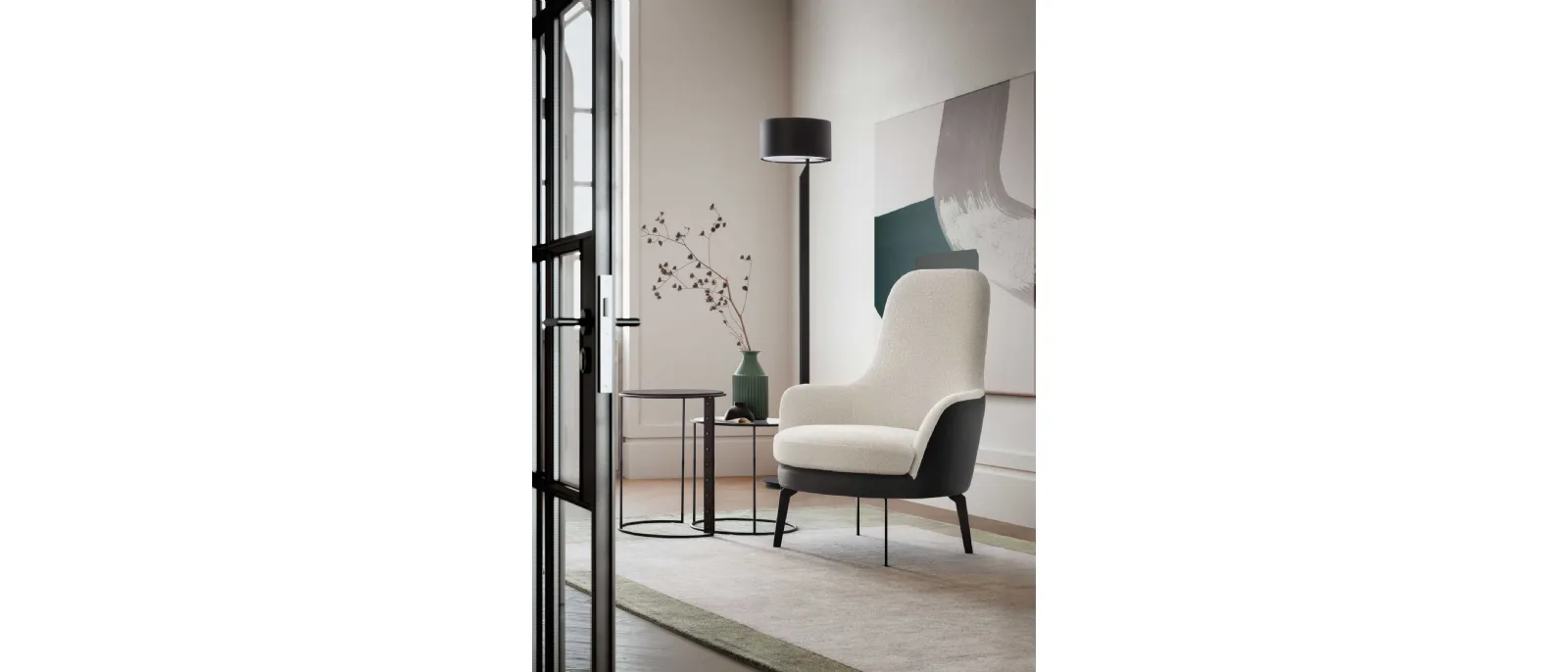 Queen is a large armchair by Le comfort designed with the aim of creating a