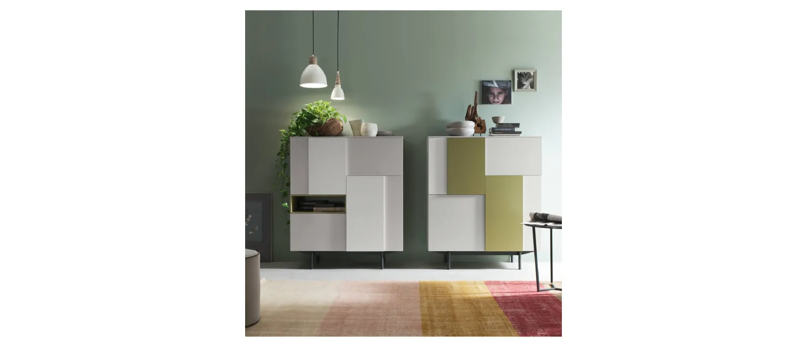 A new and contemporary look with a strong personality characterised by sharp lines