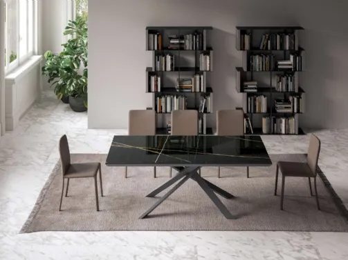 4x4 Extendable Marble Glass