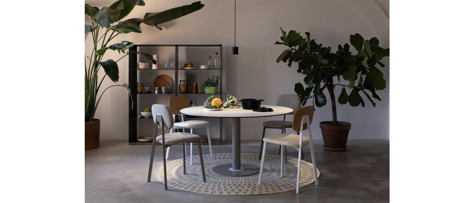 Round Big Egg Table by Pointhouse