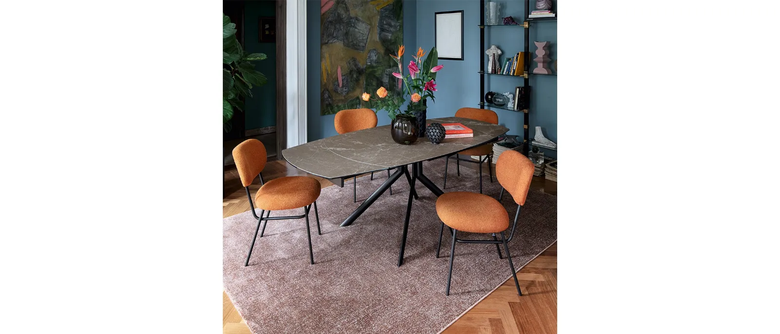 Extendable table Giove Plus by Connubia