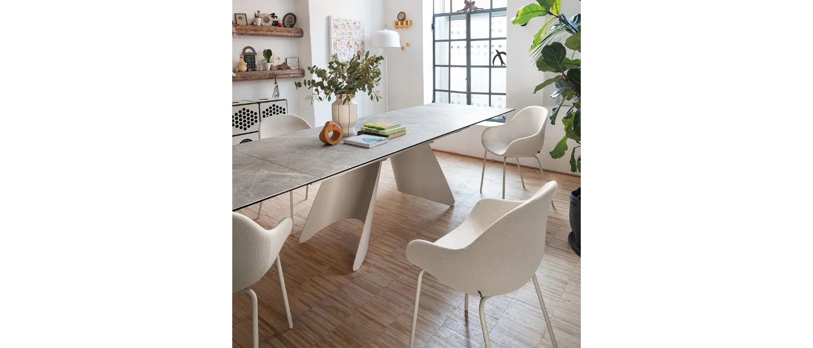 Extendable table Orion by Connubia