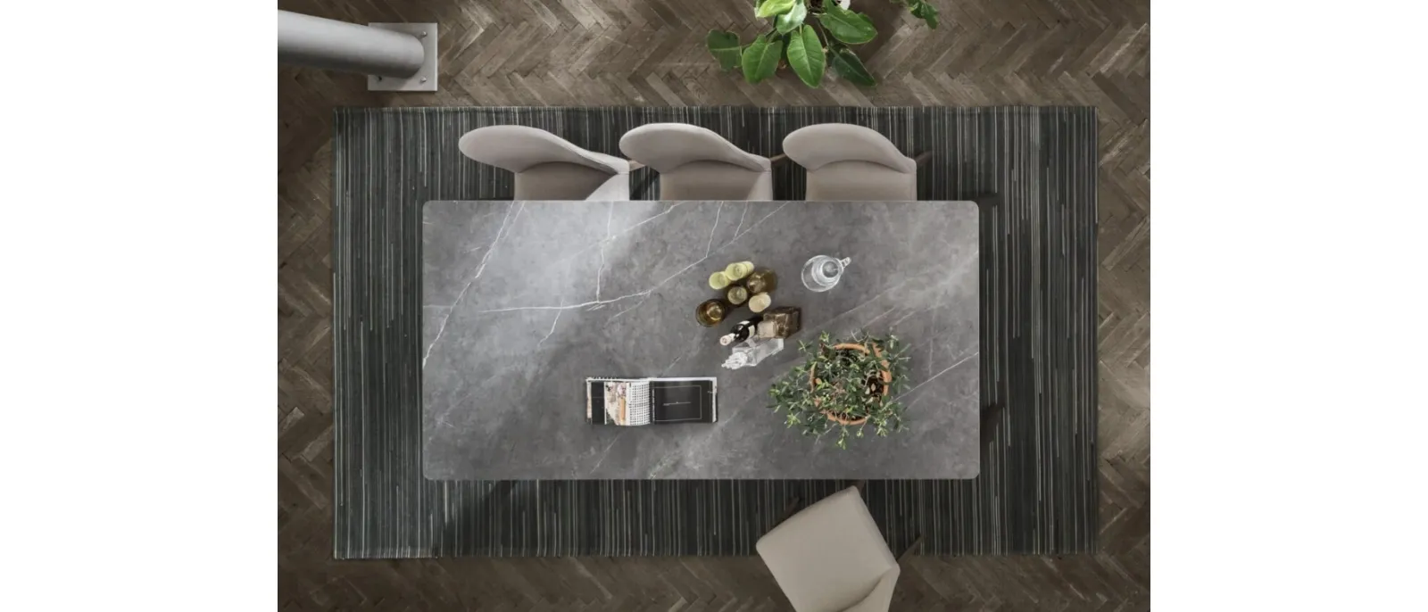 The marble and stone company Maronese designed a range of