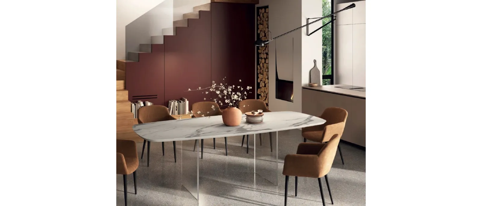 Stratos table by Di Lazzaro
