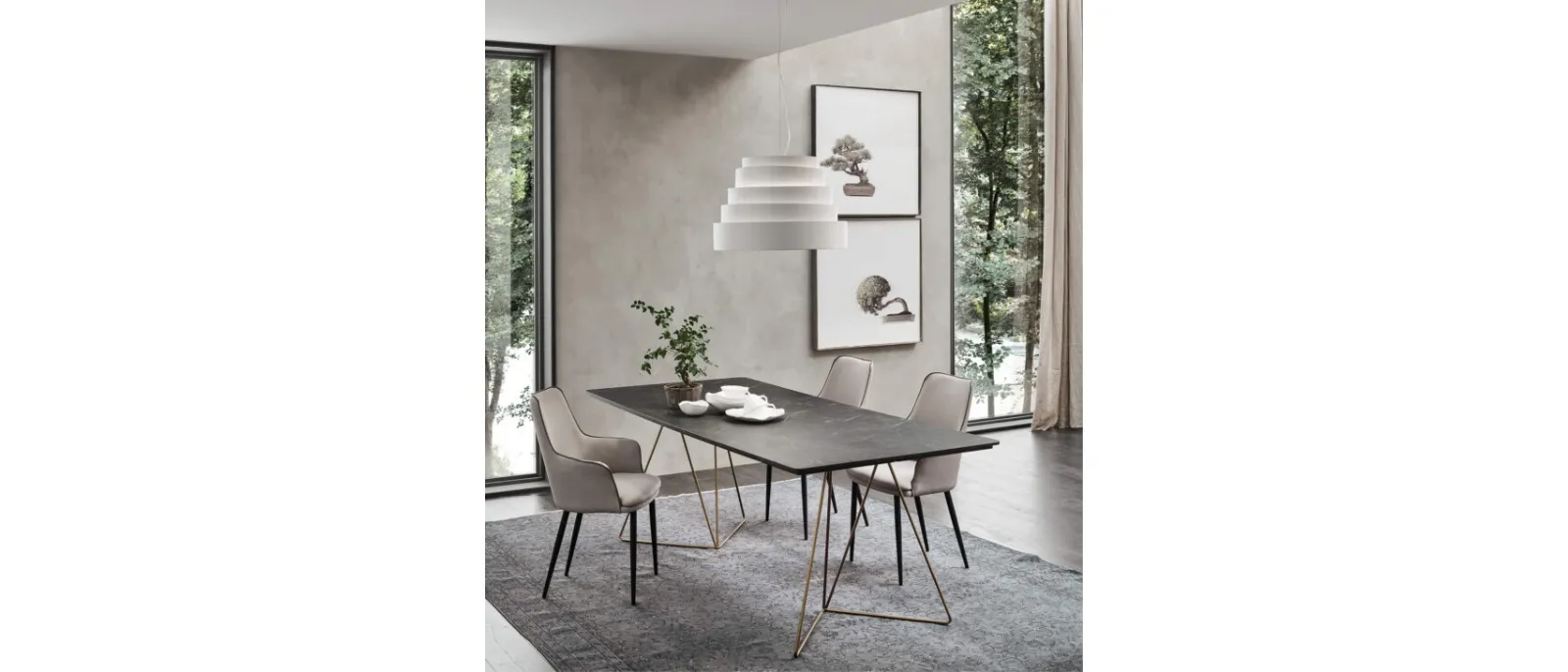 Triade is an elegant and refined table