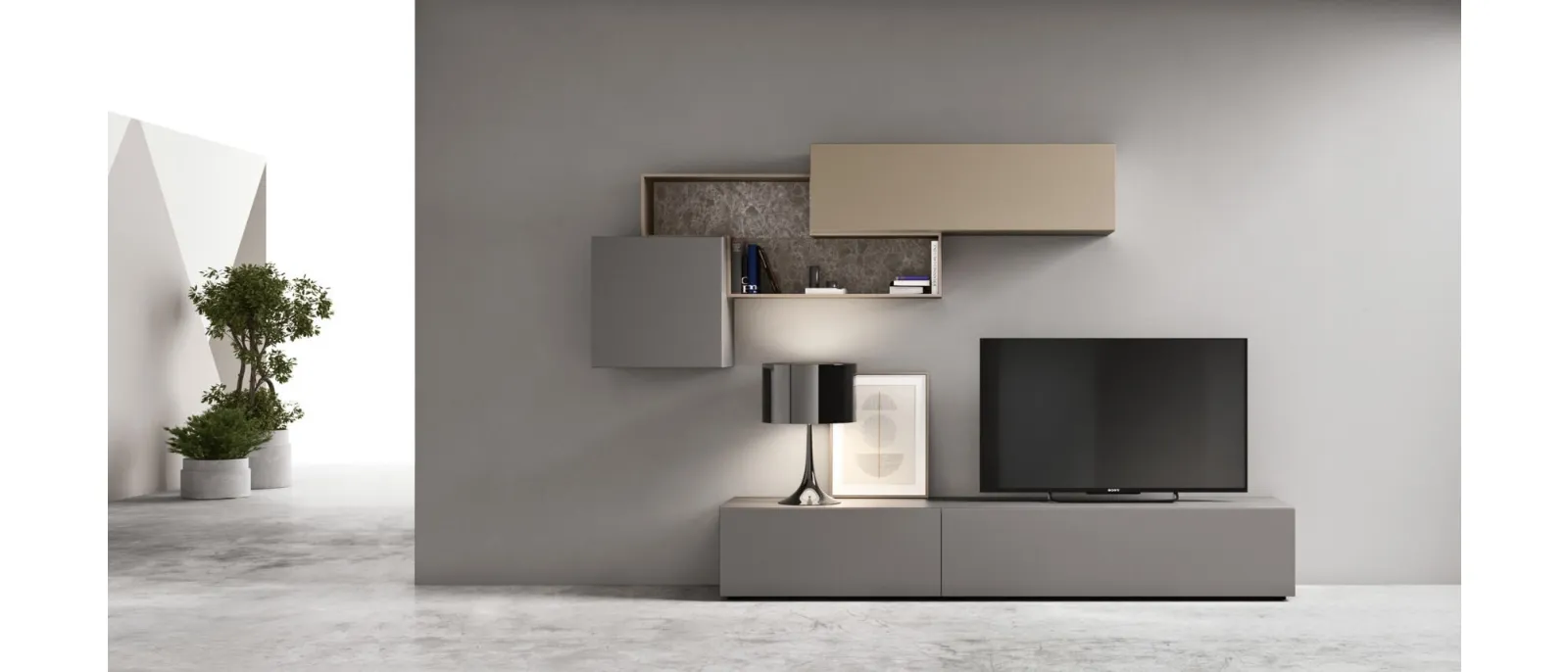 The Mobile TV stand SM 2372 by Maronese is
